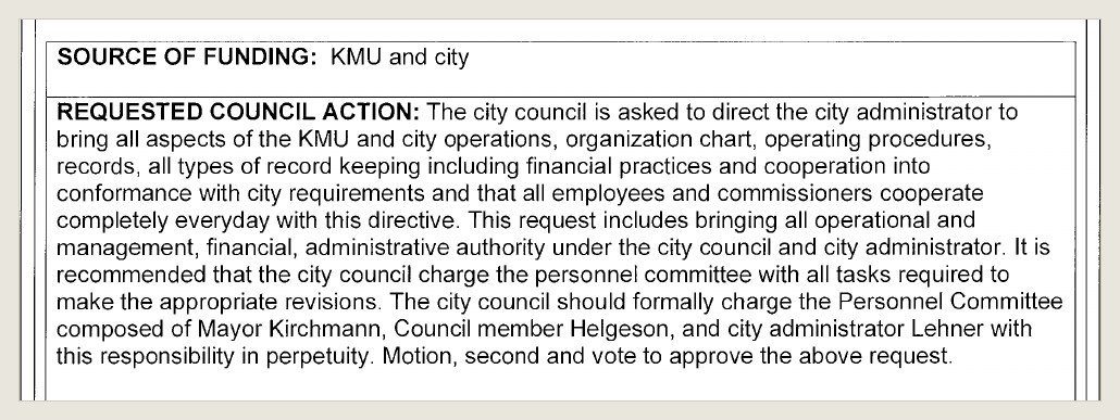 Jan. 14, 2025 packet, printed page 132: the requested council action, ending "in perpetuity."