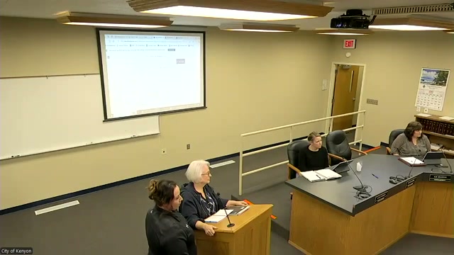 Kenyon City Council, April 8, 2025, during the administrator's apology to the Taco Express family.