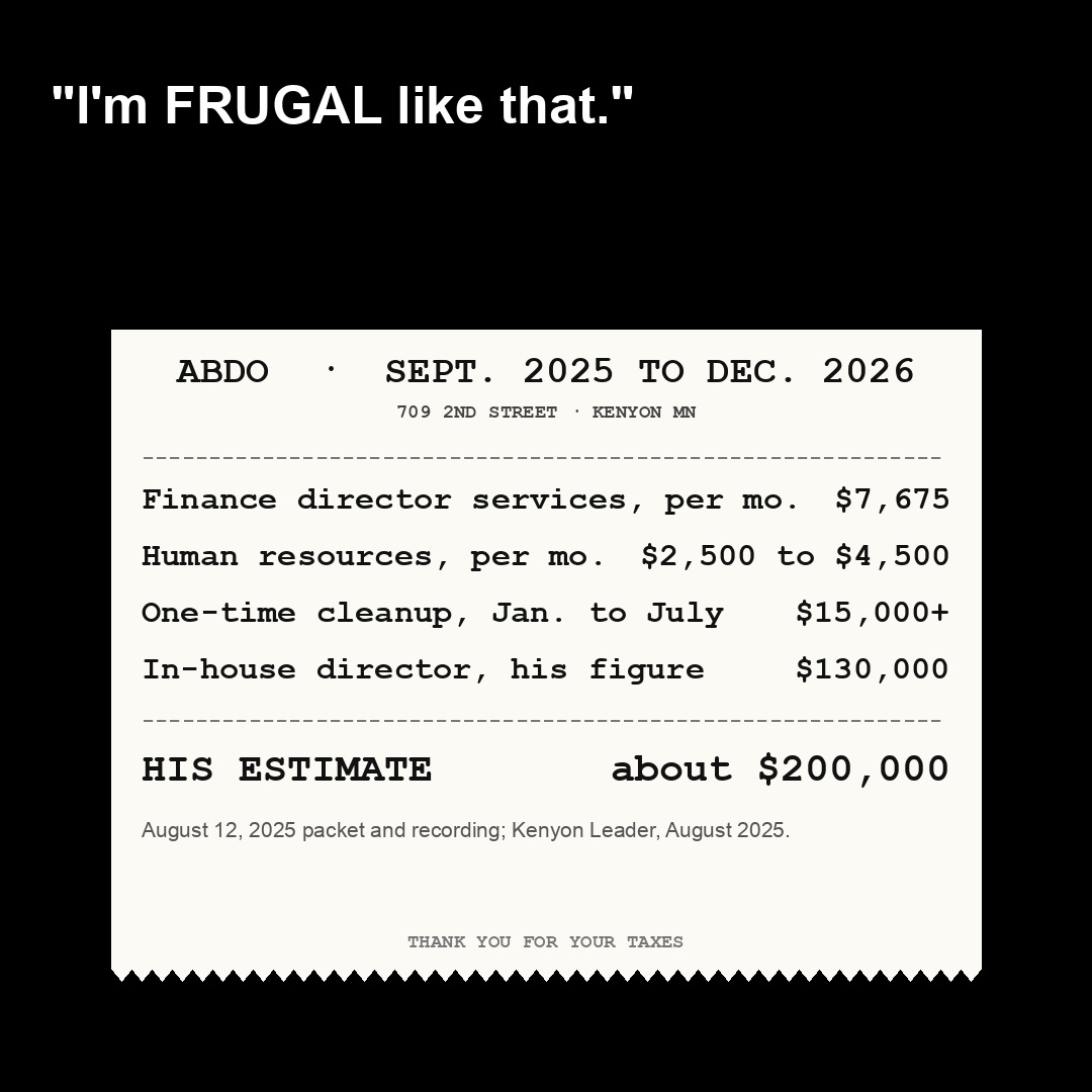 "I'm FRUGAL like that."