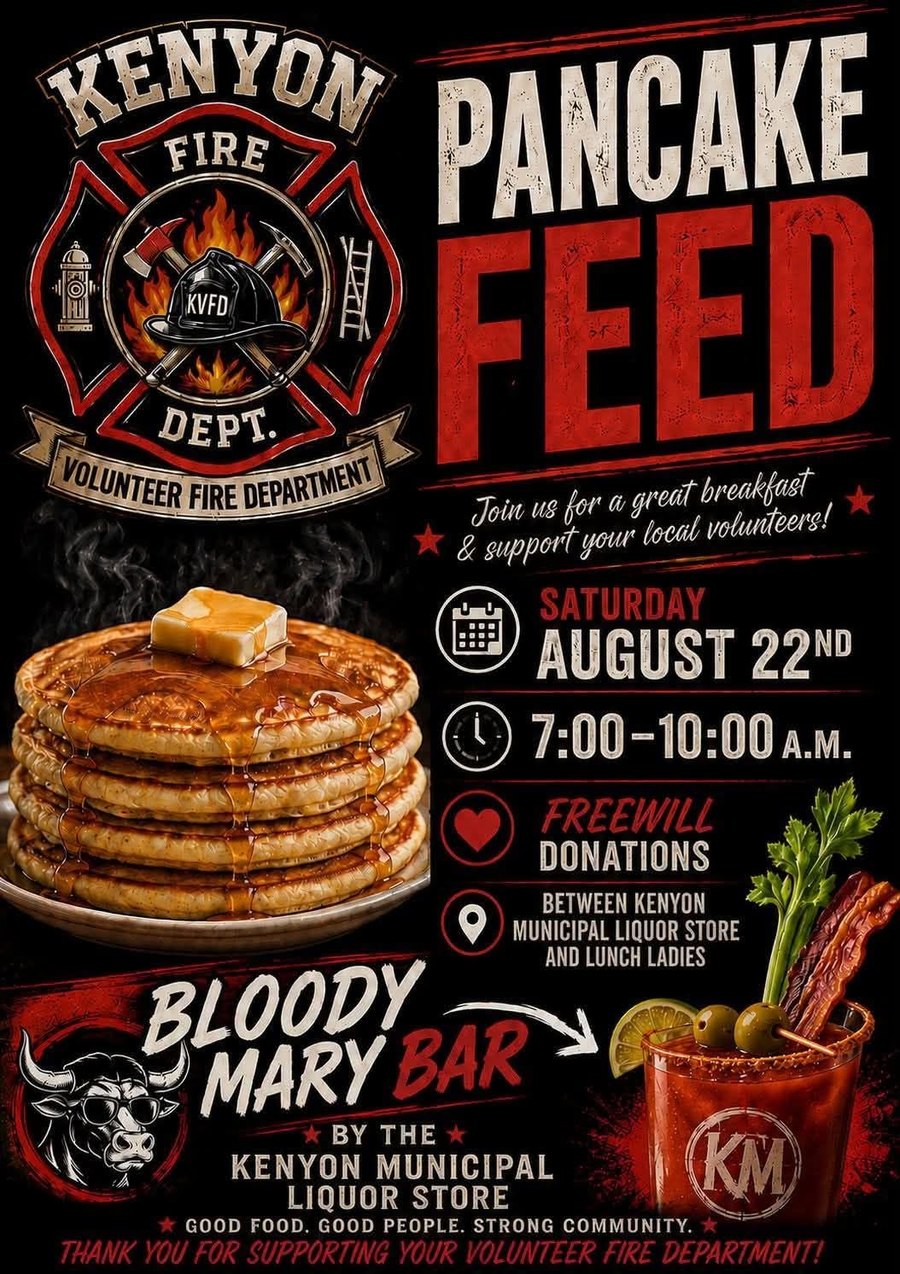 KVFD pancake feed and Bloody Mary bar