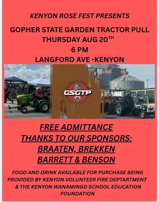 Gopher State Garden Tractor Pull
